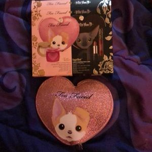 Too Faced kat Von d Makeup bag